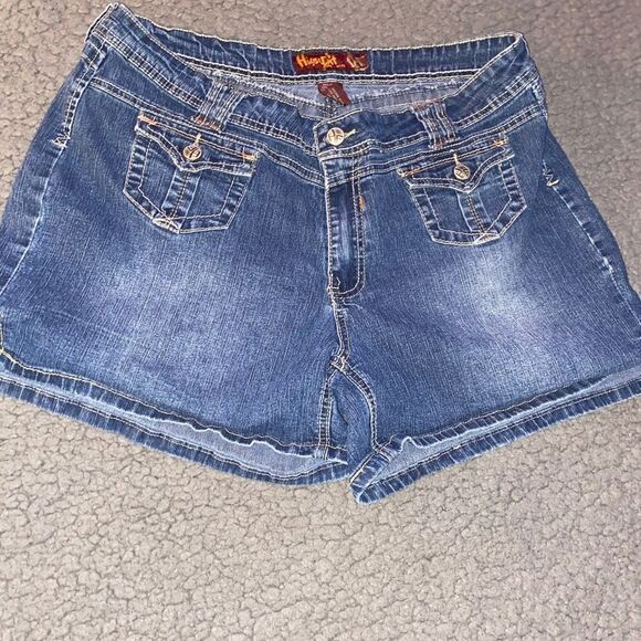 Hissy Fit Plus Size Jean Shorts Size 22 - Picture 2 of 11
